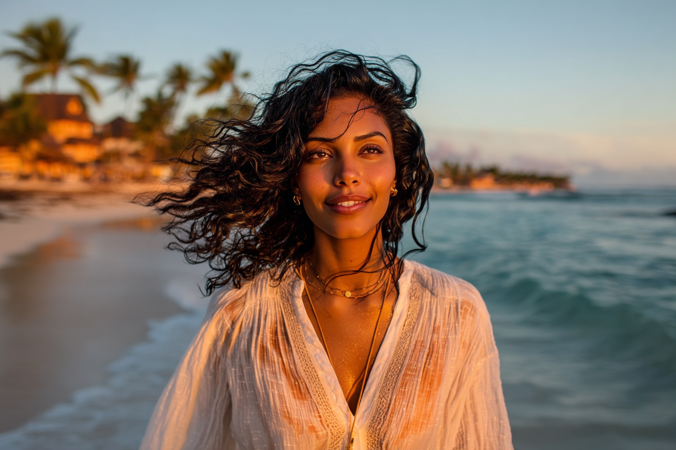 Vale Santana &mdash; Caminando al aire libre &mdash; variante 2