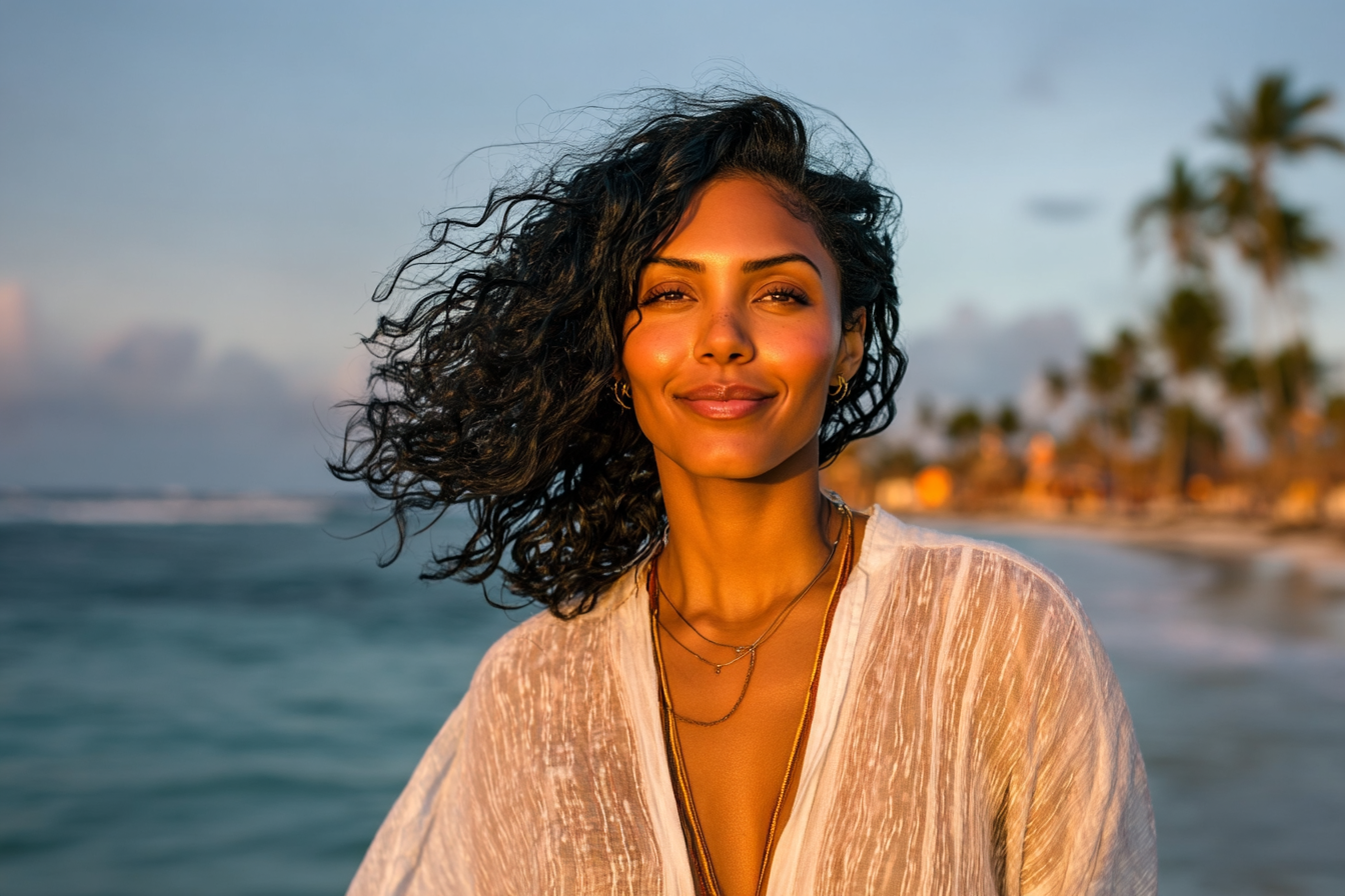 Vale Santana &mdash; Caminando al aire libre &mdash; variante 4