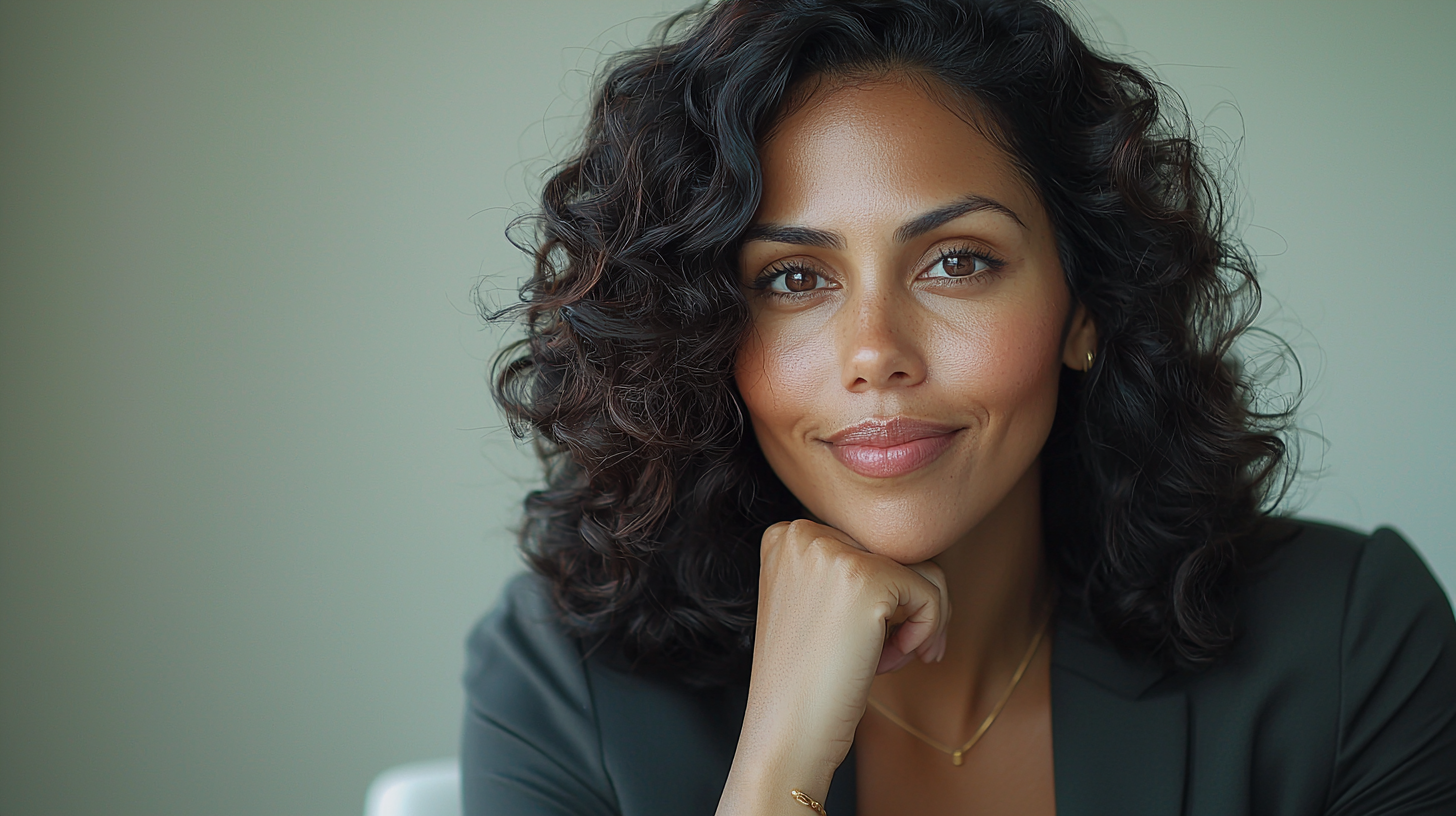 Vale Santana &mdash; Set de entrevista &mdash; variante 2